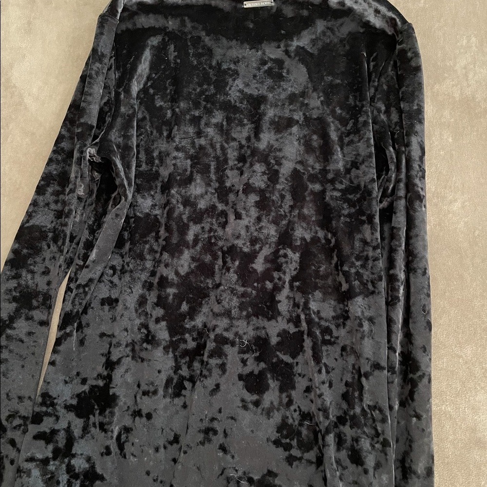 Micheal Kors Velour Long Sleeve